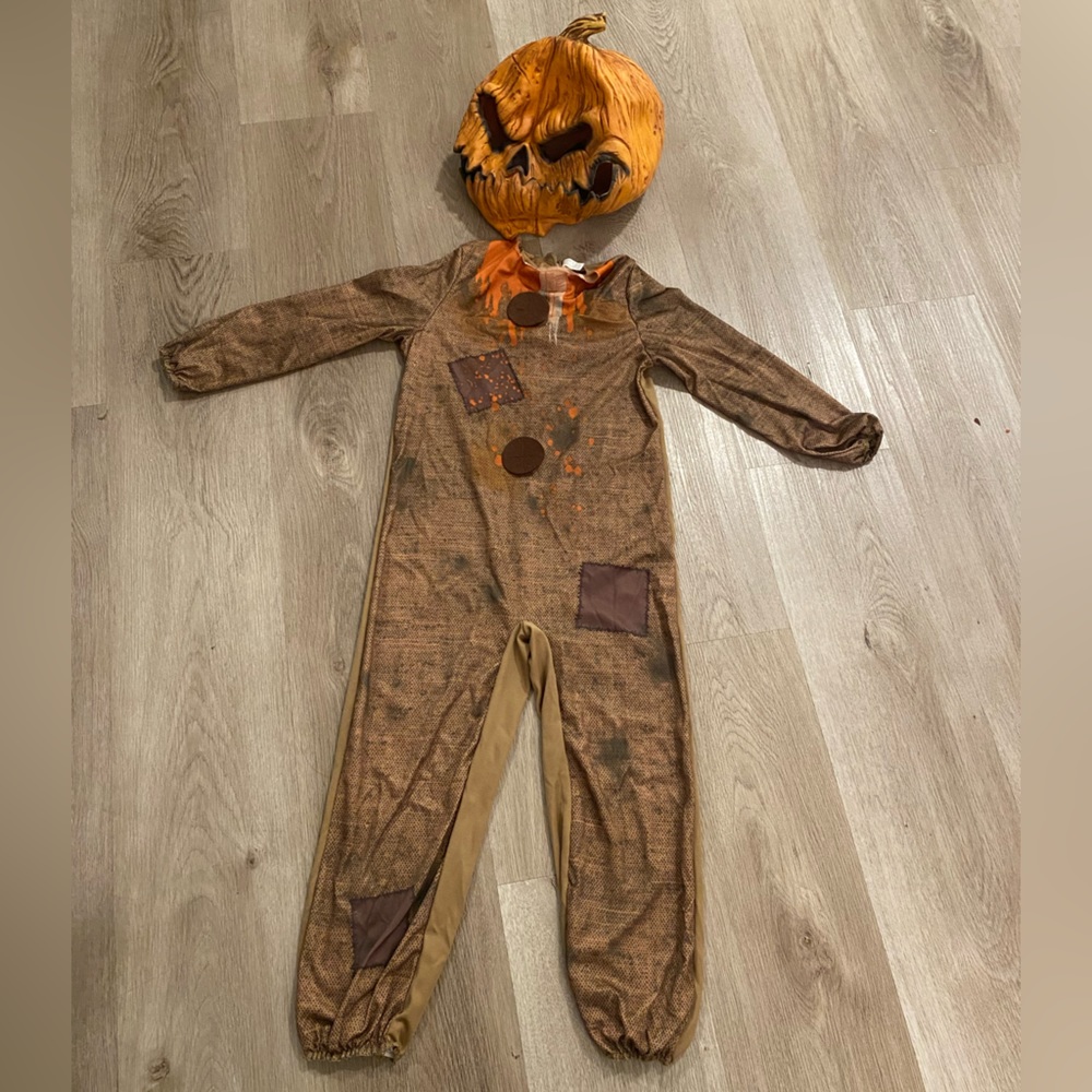 Halloween costume for kids Rotten pumpkin